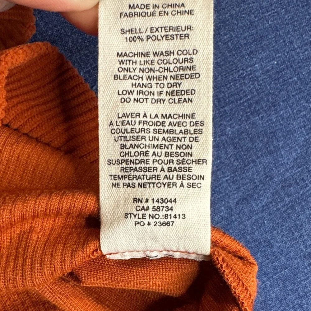 Avec Les Filles from Nordstroms Rust Corduroy Shacket - Picture 3 of 6
